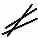 Creioane promotionale negre cu piatra decorativa colorata - V6592 Creioane promotionale negre cu piatra decorativa colorata - V6592