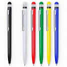 Pixuri promotionale din plastic cu corp colorat si capat touch pen - V3750 Pixuri promotionale din plastic cu corp colorat si capat touch pen - V3750