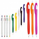 Pixuri promotionale din plastic cu corp colorat si agatatoare subtire - V1458 Pixuri promotionale din plastic cu corp colorat si agatatoare subtire - V1458