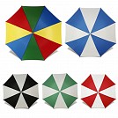 Umbrele promotionale automate cu 8 panele multicolore - V4176 Umbrele promotionale automate cu 8 panele multicolore - V4176