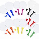 Seturi de palete promotionale de plaja cu manere colorate - V9632 Seturi de palete promotionale de plaja cu manere colorate - V9632