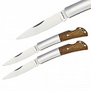 Briceaguri promotionale de buzunar cu maner din lemn si lama pliabila in maner - V7763 Briceaguri promotionale de buzunar cu maner din lemn si lama pliabila in maner - V7763