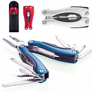 Patenti promotionali din aluminiu cu 14 accesorii pliabile si husa - V5686 Patenti promotionali din aluminiu cu 14 accesorii pliabile si husa - V5686