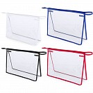 Genti promotionale cosmetice transparente cu margini colorate - V9811 Genti promotionale cosmetice transparente cu margini colorate - V9811