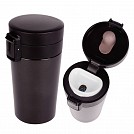 Pahare termoizolante promotionale din metal cu capac de protectie - V0552 Pahare termoizolante promotionale din metal cu capac de protectie - V0552