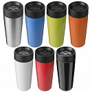 Pahare promotionale termoizolante cu forma cilindrica si capacitate de 450 ml - V4974 Pahare promotionale termoizolante cu forma cilindrica si capacitate de 450 ml - V4974