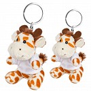 Brelocuri promotionale cu jucarie din plus cu forma de girafa - HE731 Brelocuri promotionale cu jucarie din plus cu forma de girafa - HE731