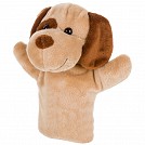 Marionete promotionale de mana din plus cu forma de catel - HE694 Marionete promotionale de mana din plus cu forma de catel - HE694