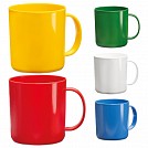 Cani colorate promotionale din plastic cu design clasic - 2495 Cani colorate promotionale din plastic cu design clasic - 2495
