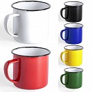 Cani metalice colorate promotionale model retro si capacitate de 350 ml - 5571 Cani metalice colorate promotionale model retro si capacitate de 350 ml - 5571