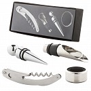 Seturi de 4 accesorii metalice pentru sticle de vin - AP804907 Seturi de 4 accesorii metalice pentru sticle de vin - AP804907