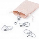 Seturi de 4 jocuri promotionale puzzle metalice - V7323 Seturi de 4 jocuri promotionale puzzle metalice - V7323