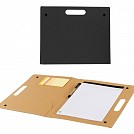 Mape promotionale de conferinta din carton cu etichete colorate si pix inclus - V2954 Mape promotionale de conferinta din carton cu etichete colorate si pix inclus - V2954
