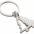 Brelocuri metalice promotionale, cu 2 brazi de Craciun - AP873017 Brelocuri metalice promotionale, cu 2 brazi de Craciun - AP873017