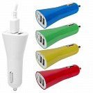 Incarcatoare promotionale auto cu design compact si 2 porturi USB - V3293 Incarcatoare promotionale auto cu design compact si 2 porturi USB - V3293