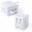 Adaptoare promotionale universale cu 2 porturi USB - V3598 Adaptoare promotionale universale cu 2 porturi USB - V3598