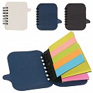 Notesuri promotionale cu etichete colorate si spira metalica - 16403 Notesuri promotionale cu etichete colorate si spira metalica - 16403