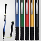 Pixuri cu corp colorat si marker evidentiator incorporat - B11077 Pixuri cu corp colorat si marker evidentiator incorporat - B11077