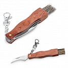 Cutite promotionale cu lama pliabila, cu carabina si perie de curatare- 94033 Cutite promotionale cu lama pliabila, cu carabina si perie de curatare- 94033