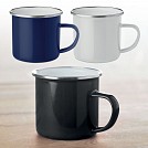Cani metalice promotionale de 350 ml cu suprafata emailata colorata - MO9756 Cani metalice promotionale de 350 ml cu suprafata emailata colorata - MO9756
