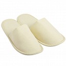 Papuci promotionali unisex din bumbac si poliester cu branturi buretate - AP721661 Papuci promotionali unisex din bumbac si poliester cu branturi buretate - AP721661