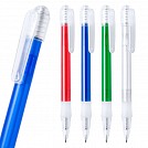 Pixuri semitransparente din plastic cu grip cauciucat si agatatoare lata - AP781641 Pixuri semitransparente din plastic cu grip cauciucat si agatatoare lata - AP781641