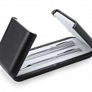 Seturi de pixuri metalice promotionale in etui elegant cu inchidere dubla - AP781522 Seturi de pixuri metalice promotionale in etui elegant cu inchidere dubla - AP781522