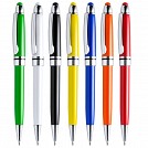 Pixuri promotionale din plastic cu touch pen si design clasic - AP721266 Pixuri promotionale din plastic cu touch pen si design clasic - AP721266