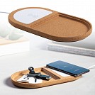 Incarcatoare wireless promotionale cu tava organizatoare de birou - AP721673 Incarcatoare wireless promotionale cu tava organizatoare de birou - AP721673