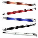 Pixuri promotionale din metal cu vaf touch pen si accesorii cromate - 19459 Pixuri promotionale din metal cu vaf touch pen si accesorii cromate - 19459