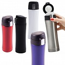 Termosuri promotionale colorate din otel inoxidabil cu capac - R08424 Termosuri promotionale colorate din otel inoxidabil cu capac - R08424