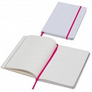 Carnetele promotionale albe cu semn de carte roz si cu 160 de pagini neliniate - R64234 Carnetele promotionale albe cu semn de carte roz si cu 160 de pagini neliniate - R64234