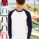 Tricouri bicolore barbatesti cu maneca lunga - Long Sleeve Baseball 61-028 Tricouri bicolore barbatesti cu maneca lunga - Long Sleeve Baseball 61-028