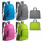 Rucsaci pliabili promotionali, din poliester cu buzunar frontal - 20223 Rucsaci pliabili promotionali, din poliester cu buzunar frontal - 20223