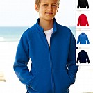 Jachete promotionale de copii cu guler inalt, buzunare si fermoar lung - Kids Sweat Jacket 62-001 Jachete promotionale de copii cu guler inalt, buzunare si fermoar lung - Kids Sweat Jacket 62-001