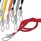 Lanyarduri promotionale subtiri, cu carabina metalica si agatatoare - Salma 71095 Lanyarduri promotionale subtiri, cu carabina metalica si agatatoare - Salma 71095