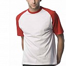 Tricouri promotionale unisex, din bumbac 100% cu maneci colorate - Baseball TU020 Tricouri promotionale unisex, din bumbac 100% cu maneci colorate - Baseball TU020