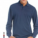 Tricouri polo unisex cu maneci lungi din bumbac- Heavymill LSL PU423 Tricouri polo unisex cu maneci lungi din bumbac- Heavymill LSL PU423
