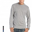 Tricouri promotionale unisex, cu maneci lungi si guler rotund - Exact 190 LSL TU005 Tricouri promotionale unisex, cu maneci lungi si guler rotund - Exact 190 LSL TU005