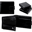 Portofele promotionale universale din piele neagra - 92612 Portofele promotionale universale din piele neagra - 92612