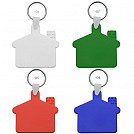 Brelocuri promotionale din plastic in forma de casa - AP809332 Brelocuri promotionale din plastic in forma de casa - AP809332