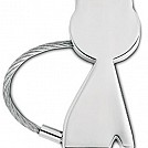 Brelocuri promotionale metalice cu forma de pisica - AP806311 Brelocuri promotionale metalice cu forma de pisica - AP806311
