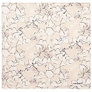 Esarfe de lux, promotionale, din matase crem - Equateur Cacharel CFS319 Esarfe de lux, promotionale, din matase crem - Equateur Cacharel CFS319