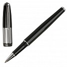 Pixuri negre de lux Cerruti cu capac, accesorii cromate si design in dungi - Mercury NSV1305 Pixuri negre de lux Cerruti cu capac, accesorii cromate si design in dungi - Mercury NSV1305