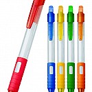 Pixuri cu grip cauciucat si corp din plastic - 17725 Pixuri cu grip cauciucat si corp din plastic - 17725