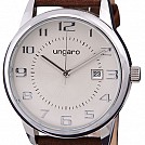 Ceasuri Ungaro barbatesti, cu curea maro din piele - Ezio UMD1715 Ceasuri Ungaro barbatesti, cu curea maro din piele - Ezio UMD1715