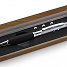 Pixuri metalice cu grip cauciucat, indicator laser si lumina LED - 5734 Pixuri metalice cu grip cauciucat, indicator laser si lumina LED - 5734