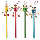 Creioane promotionale din lemn cu cap hazliu - KC6241 Creioane promotionale din lemn cu cap hazliu - KC6241