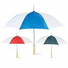 Umbrele promotionale automate cu diametru de 106 cm si maner din lemn - KC3085 Umbrele promotionale automate cu diametru de 106 cm si maner din lemn - KC3085
