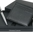 Seturi de portofele din piele naturala cu pixuri metalice Christian Lacroix - LPBW486 Seturi de portofele din piele naturala cu pixuri metalice Christian Lacroix - LPBW486